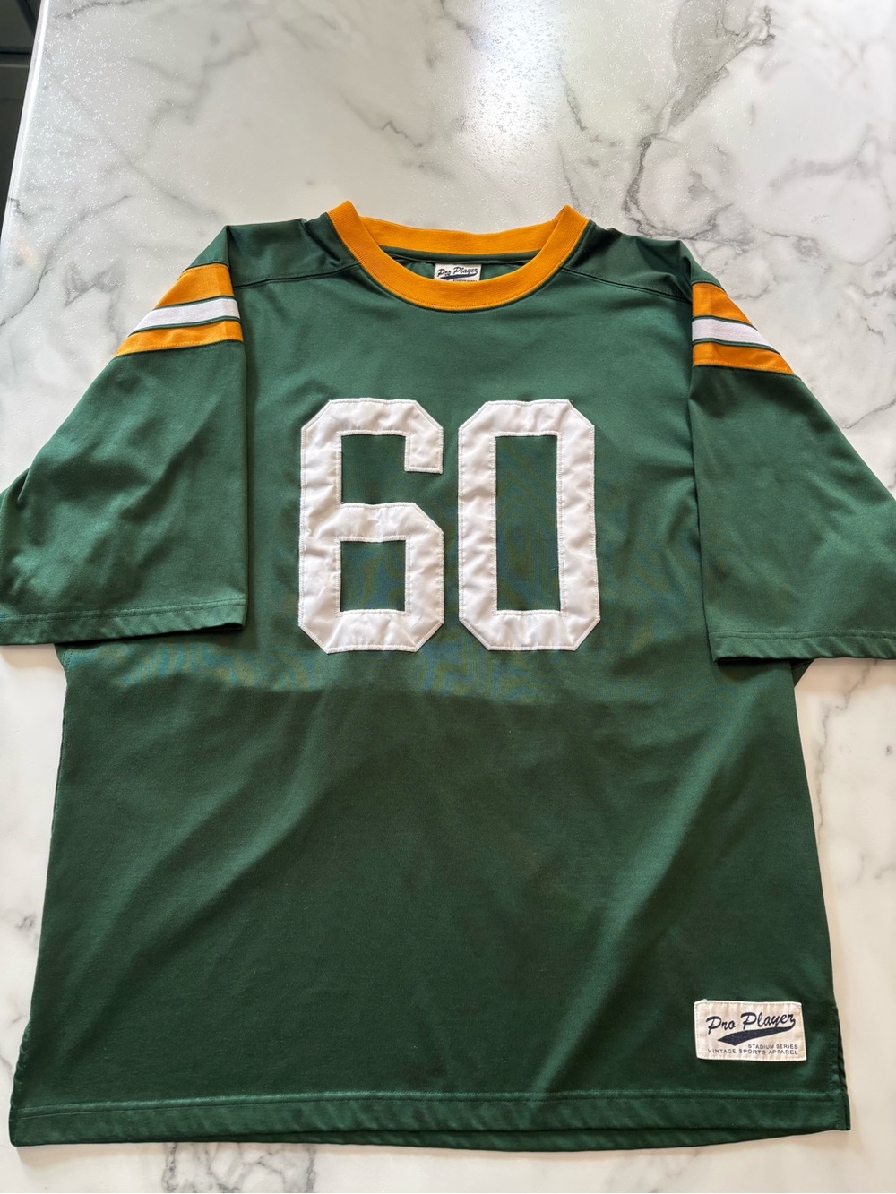90s vintage Pro Player - Lee Roy Caffey Green Bay Packer Jersey